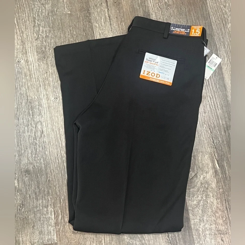 FINAL PRICE Men's IZOD Black Dress Pants